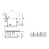 Блок живлення Mean Well, LRS-50-24, 24V, 52.8W, 2.2А, IP20, фото 2