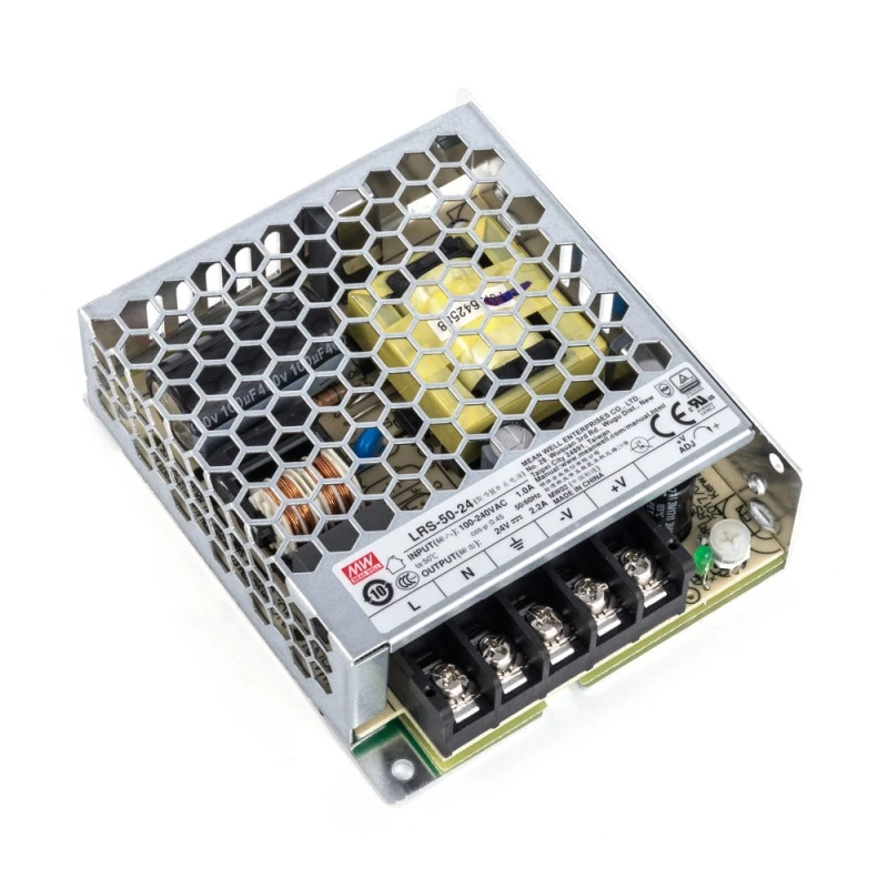 Блок живлення Mean Well, LRS-50-24, 24V, 52.8W, 2.2А, IP20