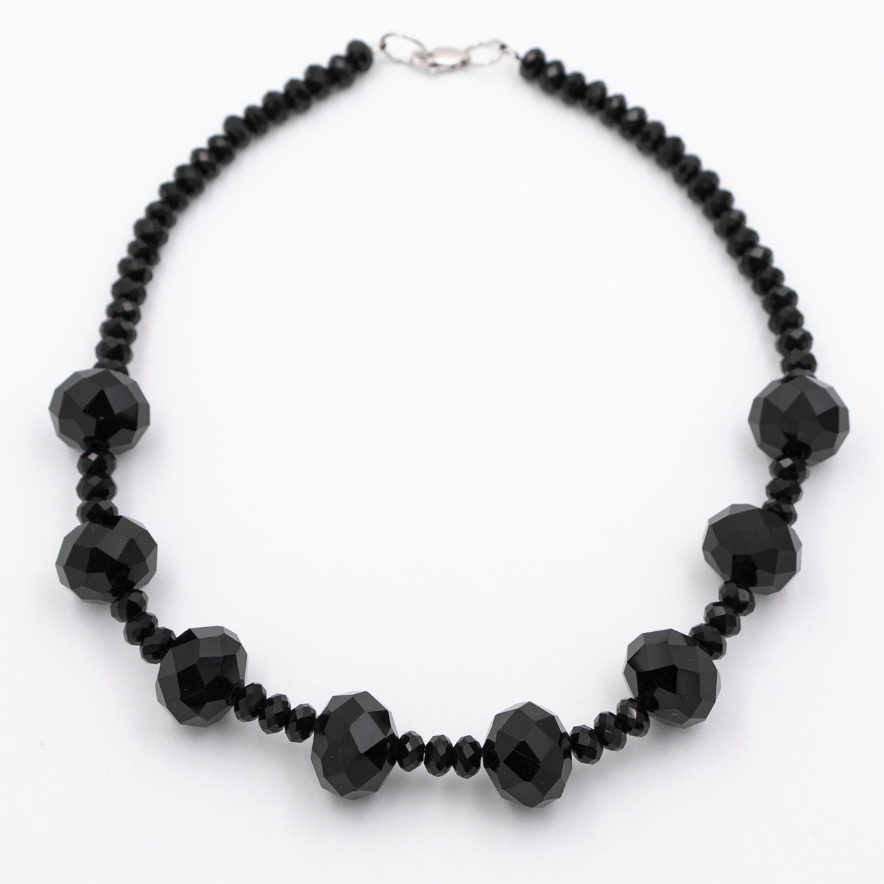 Прикраса на шию "Чорний лебідь" (Медицинське золото), фото 1