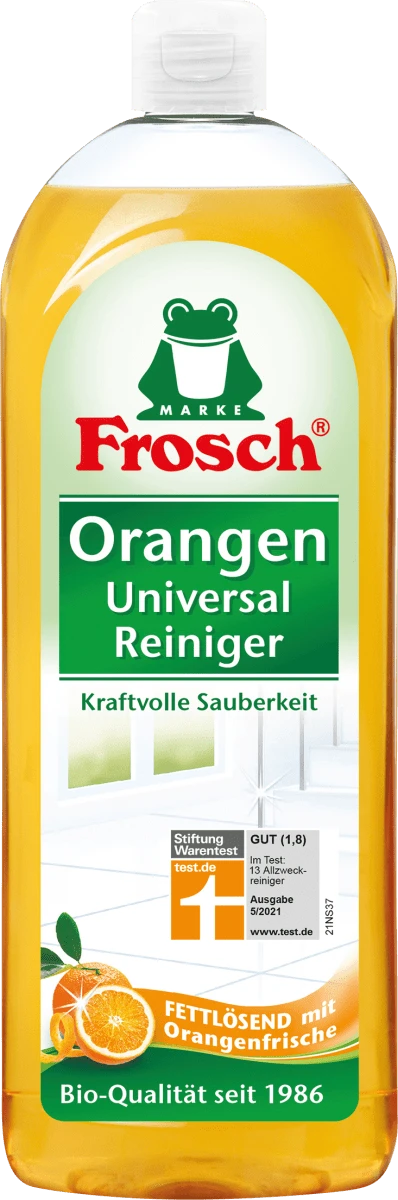 Универсальное средство для уборки в доме Frosch Allzweckreiniger Orange, 750 мл