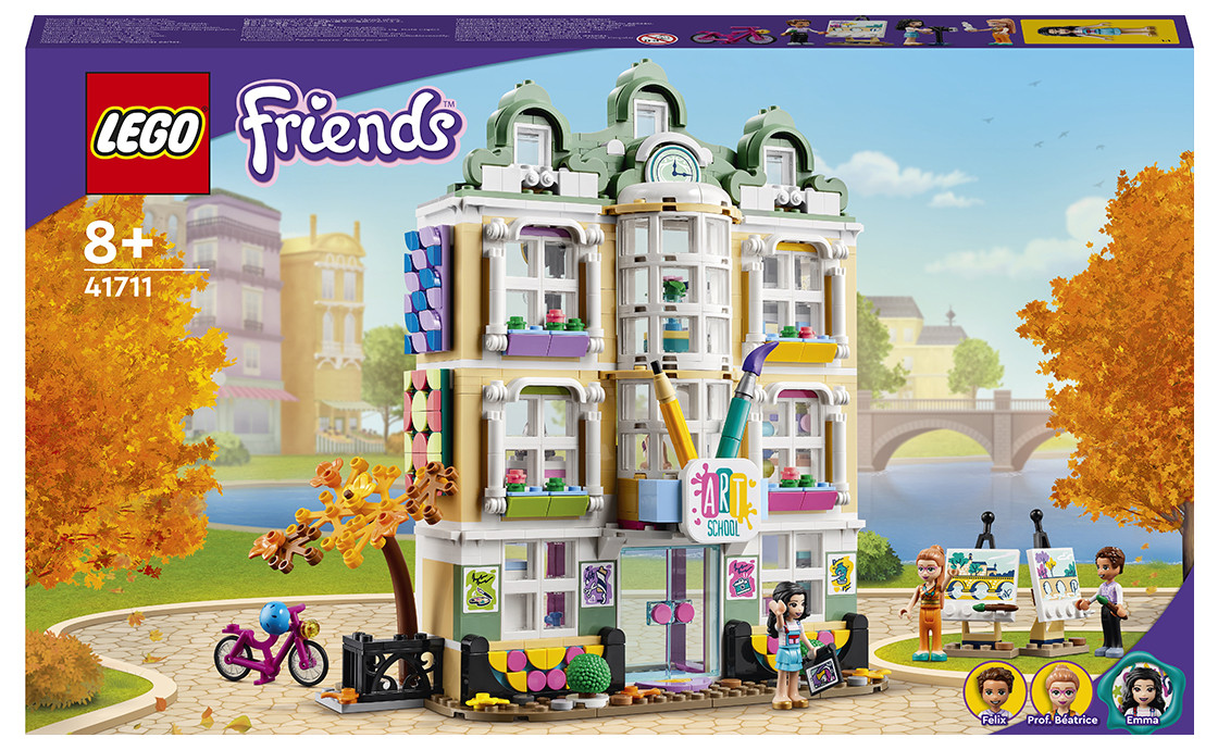 LEGO Friends Художня школа Емми 844 деталі (41711), фото 1