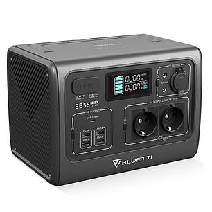 Портативна зарядна станція Bluetti 537 Вт/год EB55, фото 1