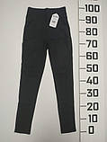 Штани жіночі демісезон Ластівка А455-39 з кишенями розмір М/40 чорні ЛЗ-210343, фото 3