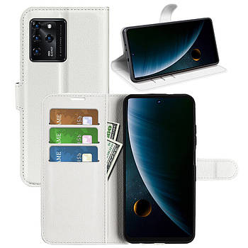 Чохол-книжка Litchie Wallet для ZTE Blade V30 White