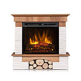 Електрокамін Porto із 23-дюймовою вставкою Дуб, фото 2