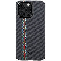 Чехол - накладка Pitaka MagEZ Case 3 Fusion Weaving for iPhone 14 Pro, Rhapsody (FR1401P)