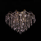 Кришталева люстра на 6 ламп Е27 з підсвічуванням основи та пультом д/у PM-E3159/6+6/AB/LED, фото 3