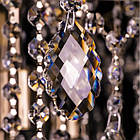 Кришталева люстра на 6 ламп Е27 з підсвічуванням основи та пультом д/у PM-E3159/6+6/AB/LED, фото 4