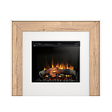 Електрокамін Zuni із 28-дюймовою вставкою Білий матовий / Світлий дуб, фото 2