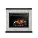 Електрокамін Vena з 26-дюймовою вставкою Бетон / Чорний, фото 2