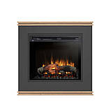 Електрокамін Vena з 28-дюймовою вставкою Чорний / Світлий дуб, фото 2