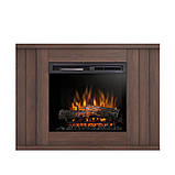 Електрокамін Paria з 23-дюймовою вставкою Білий матовий/Чорний мармур, фото 2