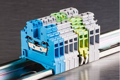 Клемми пружинні на DIN-рейку серії FJ-2