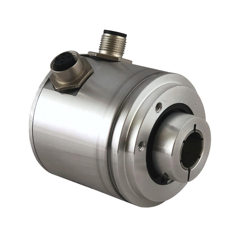 MAH-B-58 Абсолютний енкодер, корпус 58мм,15…26 VDC ,PP , 4-20 mA, CW, 1.5m, п, фото 1