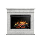 Електрокамін Lenox з 26-дюймовою вставкою Бетон, фото 2