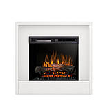 Електрокамін Klar із 23-дюймовою вставкою Білий матовий, фото 3