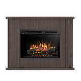 Електрокамін Kelso з 26-дюймовою вставкою Білий матовий/Чорний мармур, фото 2