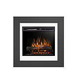 Электрокамин Katra з 23-дюймовой вставкой Чорний / Кремово-білий глянець, фото 2