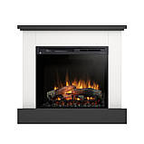 Електрокамін Jukon з 28-дюймовою вставкою Білий матовий / Чорний, фото 2