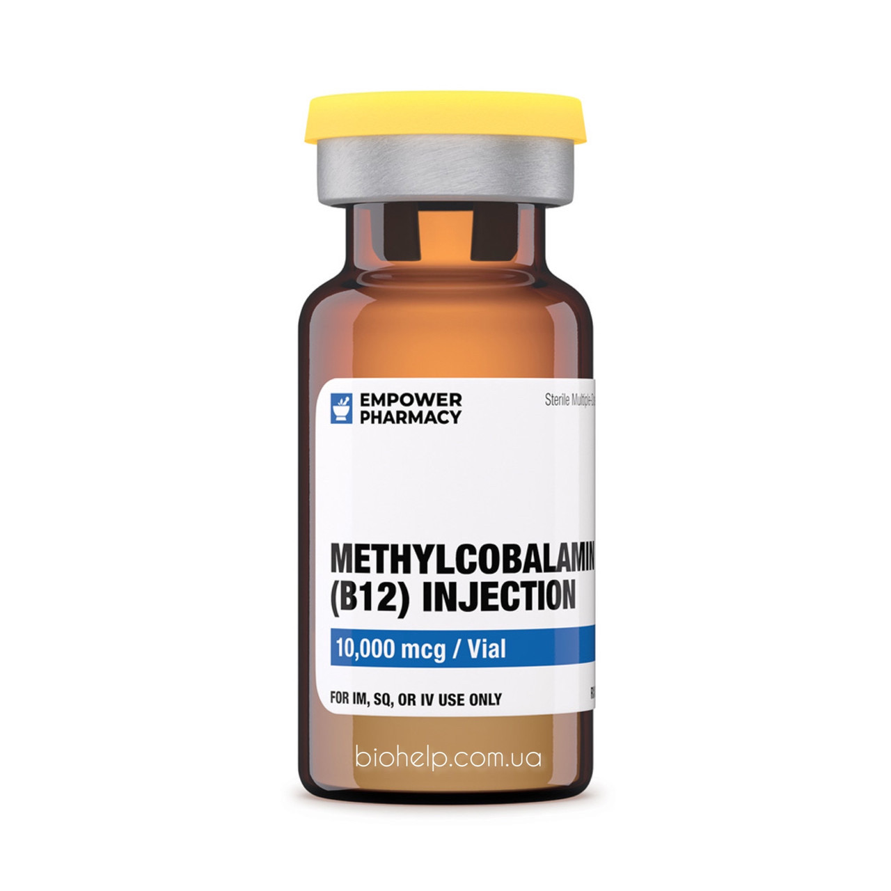 Метилкобаламін ( Вітамін В12) 10 000 mcg Lyophilized Vial. Methylcobalamin (Vitamin B12) ін'єкції BX203