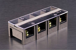 Клемні колодки в корпусі серії ТС