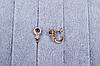 Сережки жіночі класичні, ювелірна біжутерія Xuping, фото 4