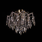 Кришталева люстра на 4 лампи Е27 з підсвічуванням основи та пультом д/у PM-E3150/4+4/AB/LED, фото 2