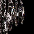 Кришталева люстра на 4 лампи Е27 з підсвічуванням основи та пультом д/у PM-E3150/4+4/AB/LED, фото 4