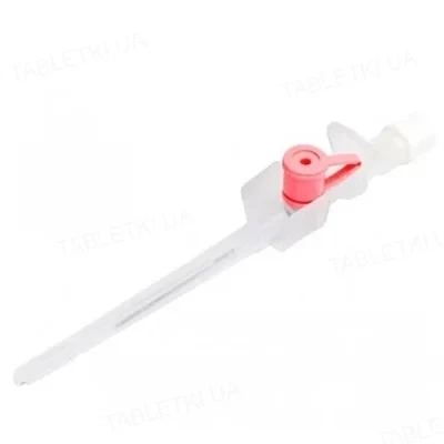Канюля внутрішньовенна ALEXPHARM з ін'єкційним портом, 20G (1.1*32 мм)