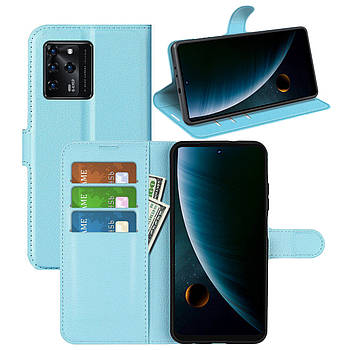 Чохол-книжка Litchie Wallet для ZTE Blade V30 Light Blue