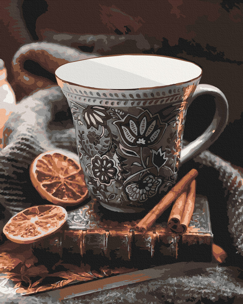 Картина за номерами "Аромат сходу" 40*50 см Art Craft набір для розпису фарби для дітей та дорослих