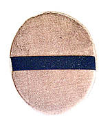 Подушка гімнастична для розтяжки 19х16х4 см (велюр), фото 2