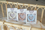 Іграшка-прорізувач BIBS Baby Bitie Heart Серце, Pink Plum, фото 4