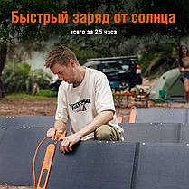 Сонячний генератор Jackery 2000 Вт/год (Explorer 2000 PRO + 2 Solarsaga 200 W) J2000, фото 5