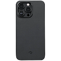 Чехол - накладка Pitaka MagEZ Case 3 Twill 600D for iPhone 14 Pro, Black/Grey (KI1401PA)