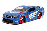 Машина металева Jada Марвел Месники Ford Mustang GT та фігурка Капітана Америки 1:24 (253225007), фото 7
