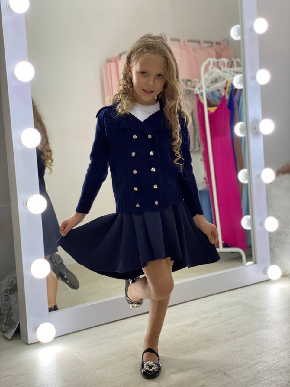 Жакет на дівчинку р.122-158, фото 1