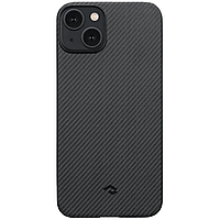 Чехол - накладка Pitaka MagEZ Case 3 Twill 600D for iPhone 14 Plus, Black/Grey (KI1401MA)