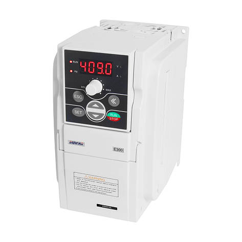 Частотний перетворювач SUNFAR E300-2S0015L (1.5 кВт, 220 В, 7.5 А, 1000 Гц), інвертор для шпинделя ЧПК, фото 1