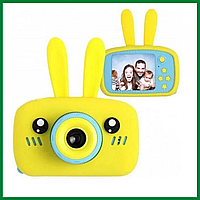 Детский цифровой фотоаппарат Smart Kids Bunny GM-30, детский фотоаппарат с ушками зайчика