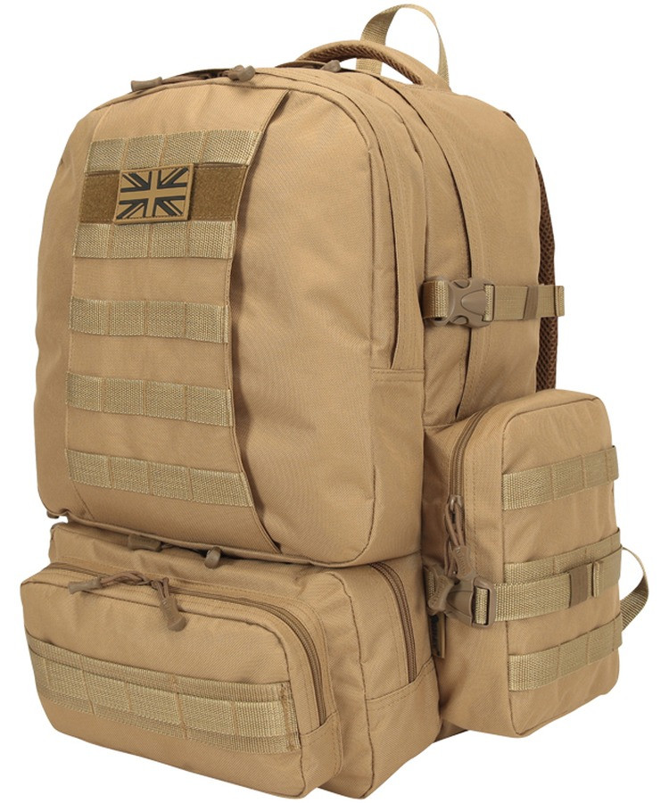 Рюкзак тактичний KOMBAT UK Expedition Pack, койот, 50л