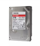 Жорсткий диск 3.5" SATA III 2TB Toshiba PC P300 HDWD220UZSVA (HDKPB04ZMA01) 5400rpm 128MB новий #