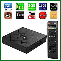 Android приставка для телевізора TV Box HK1 mini 2GB/16GB Android 8.1, смарт тв-приставка андроїд