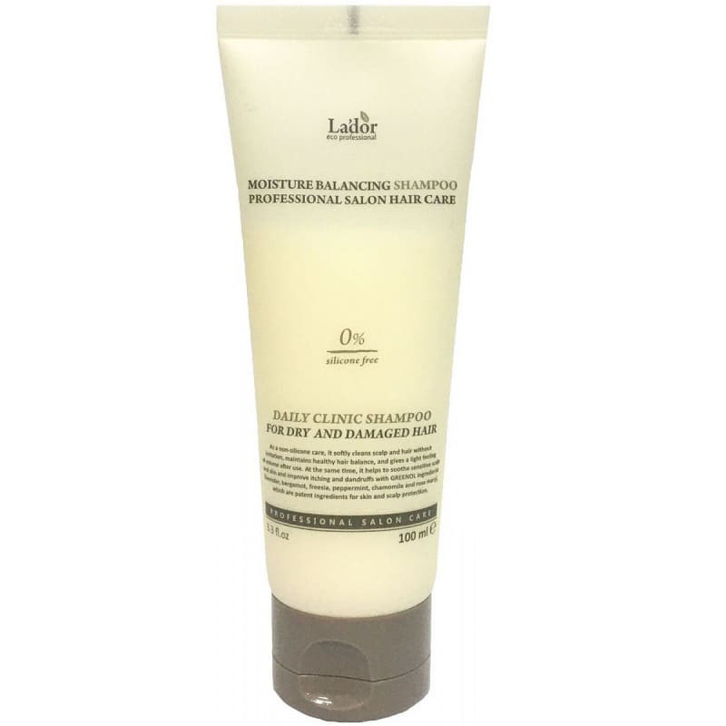 Зволожуючий шампунь без силіконів La'dor Moisture Balancing Shampoo 100 мл