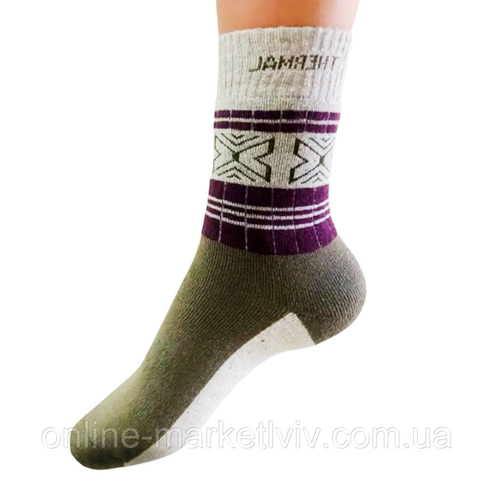 Жіночі термошкарпетки 36-40 розмір Kardesler Termal Socks / Шкарпетки трекінгові / Теплі жіночі шкарпетки