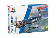 Сборная модель Истребитель F4U-4 Corsair (Корейская война) (Italeri 1453) 1:72