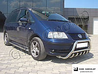 Защита переднего бампера - Кенгурятник для Volkswagen Sharan (1995-2009)