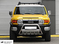 Защита переднего бампера - Кенгурятник Toyota FJ Cruiser (06-14)