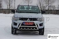 Защита переднего бампера - Кенгурятник Mitsubishi L 200 Triton (2006-2015)