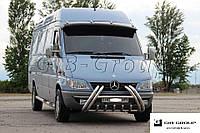 Защита переднего бампера - Кенгурятник Mercedes - Benz Sprinter (95-06)